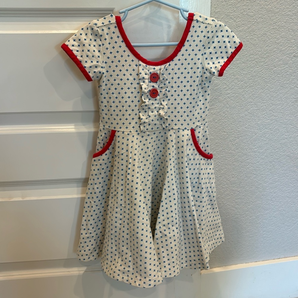 Red, white, and blue Sundress